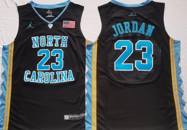 Youth Black North Carolina Tar Heels #23 Michael Jordan Stitched Jersey